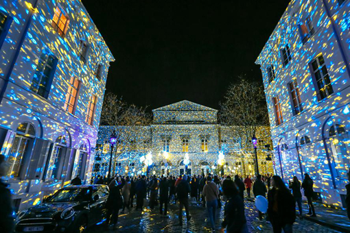 Festival des lumi&egrave;res &agrave; Bruxelles, en Belgique