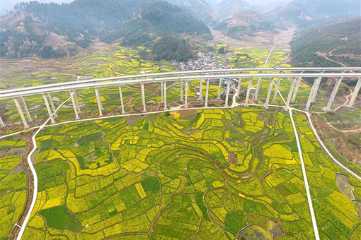 Paysages printaniers dans le sud-ouest de la Chine