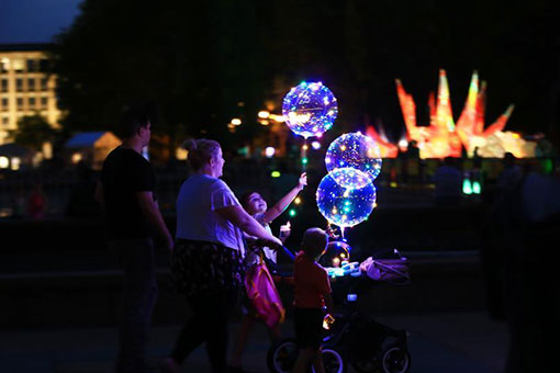 Australie: le festival Enlighten à Canberra