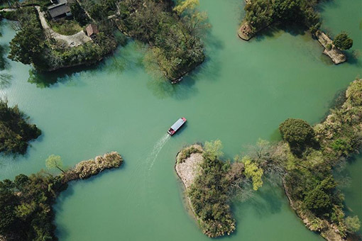 Chine: Parc national des zones humides de Xixi