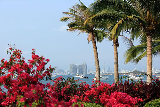 Chine: beaux paysages dans la province de Hainan