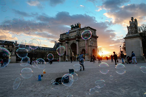 Paysages magnifiques à Paris