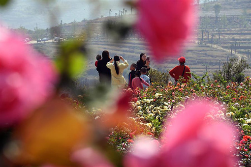 Chine: paysage du site pittoresque de Duoleyuan au Yunnan