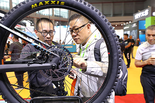 Foire internationale du v&eacute;lo &agrave; Shanghai