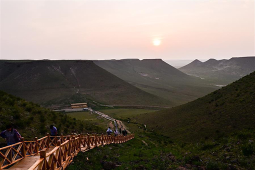 Chine : mont Pingding en Mongolie intérieure