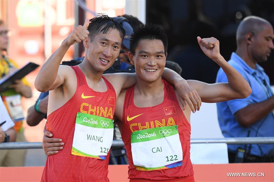 JO-2016 : le Chinois Wang Zhen remporte la médaille d'or du 20 km marche