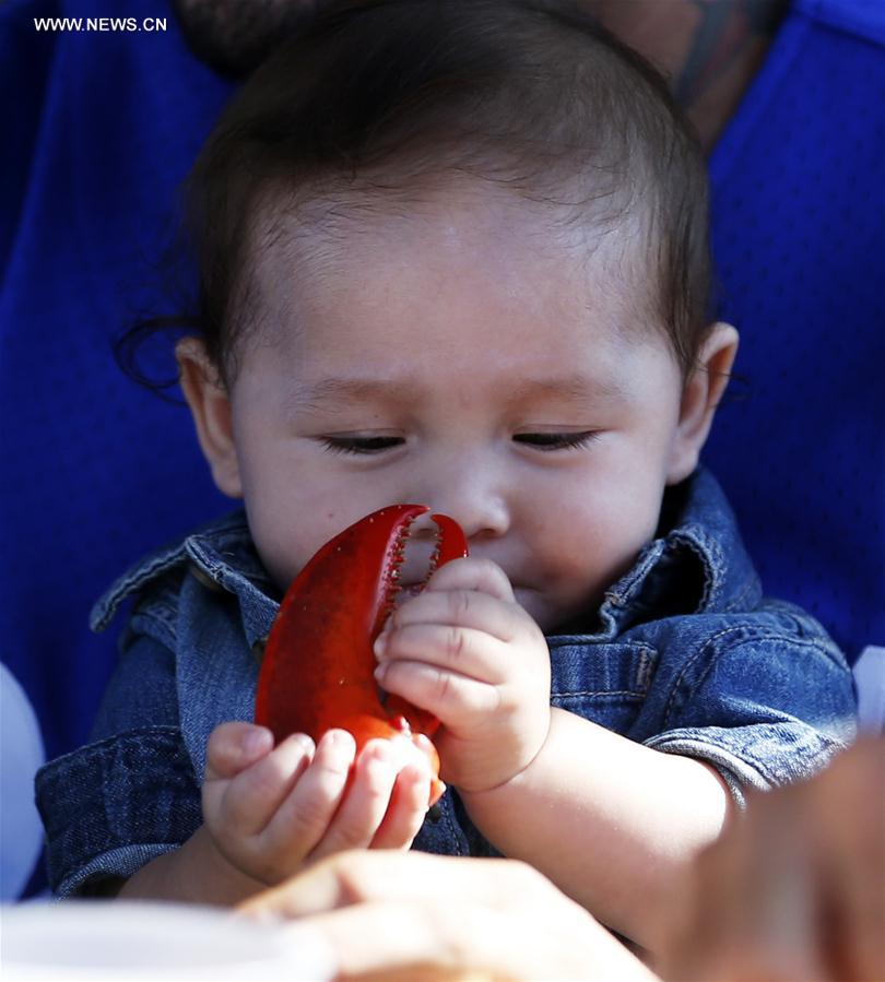 Etats-Unis : festival des langoustes &agrave; Los Angeles