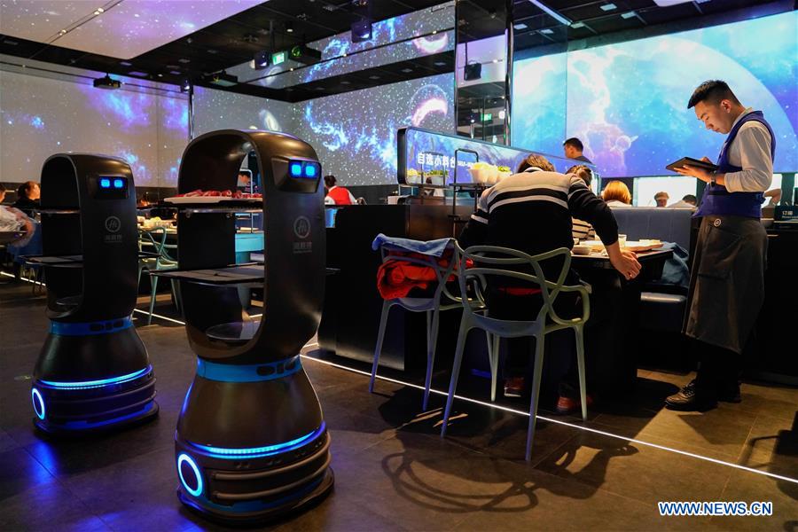 Chine : un restaurant &agrave; Beijing sert ses clients gr&acirc;ce &agrave; l'IA