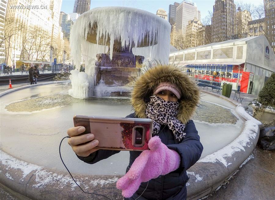 Une vague de froid frappe New York