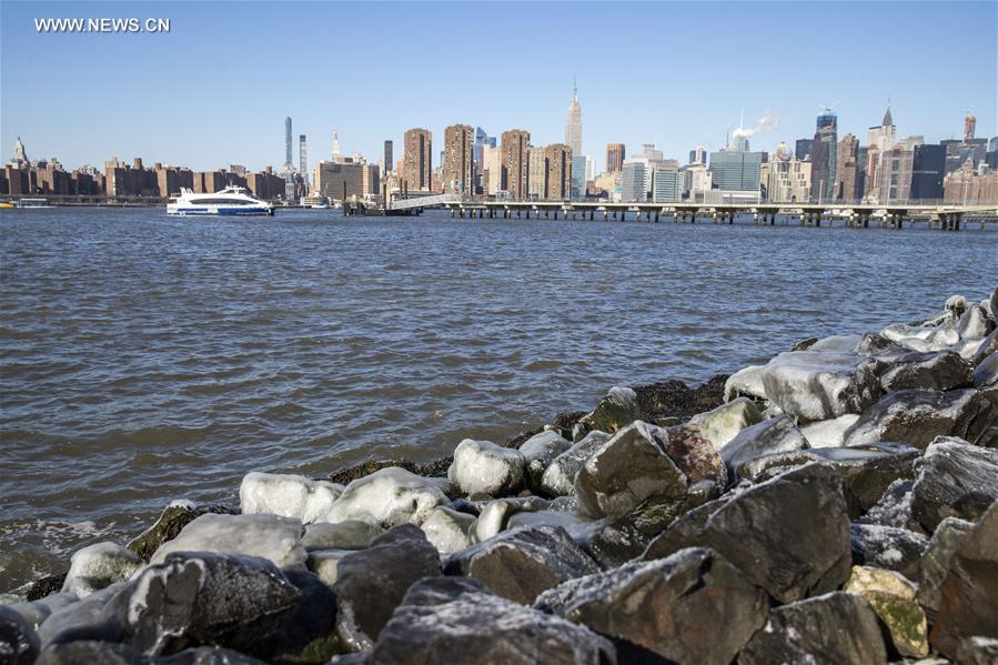Une vague de froid frappe New York
