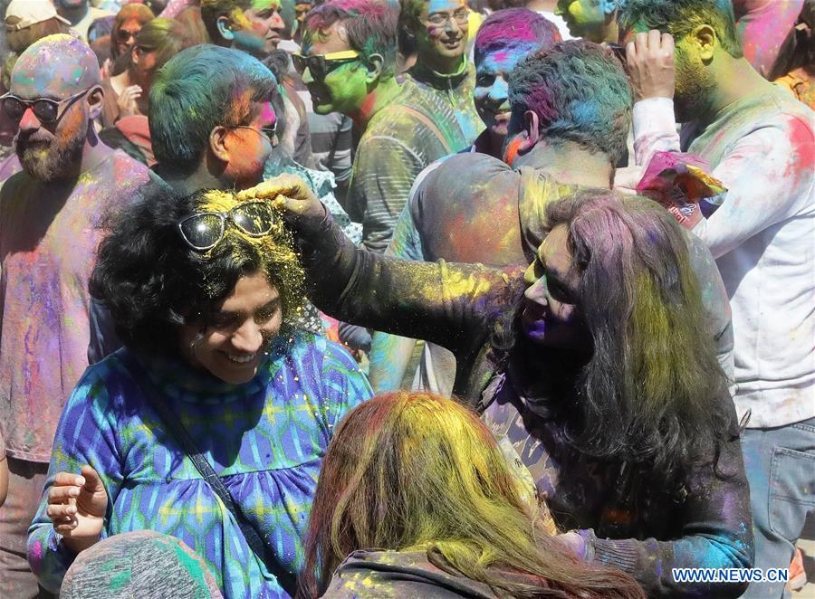 Etats-Unis : célébrations de Holi à San Francisco