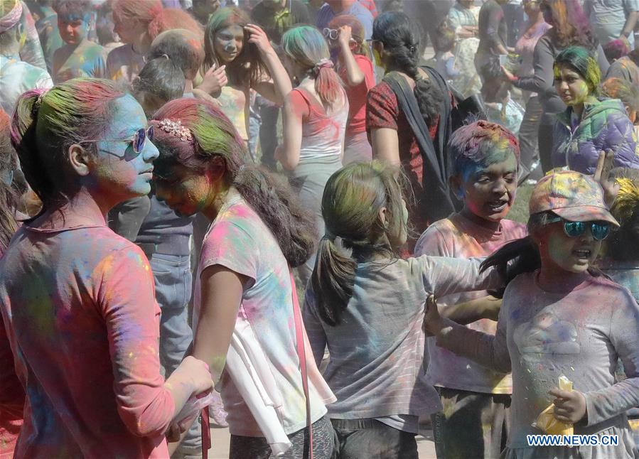 Etats-Unis : célébrations de Holi à San Francisco