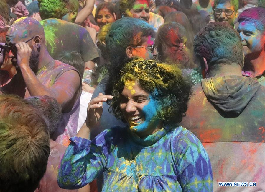 Etats-Unis : célébrations de Holi à San Francisco