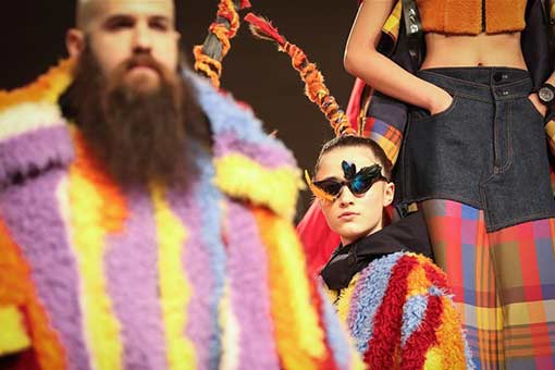 Semaine de la mode de Milan : d&eacute;fil&eacute; des cr&eacute;ations d'Angel Chen