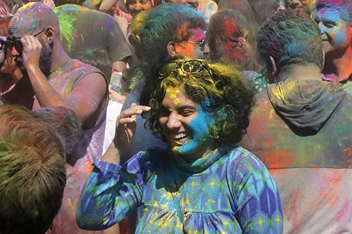 Etats-Unis : célébrations de Holi à San Francisco