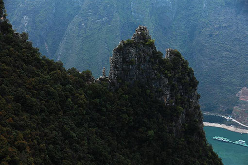 Chine : la gorge de Wuxia &agrave; Chongqing