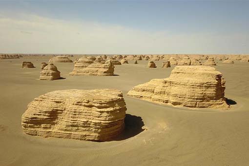 Photos : Géoparc national Yardang de Dunhuang en Chine