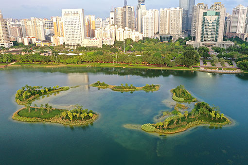 Chine: paysage de la ville de Nanning
