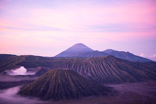 Indon&eacute;sie : vue du mont Bromo