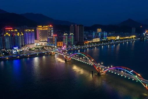 Paysage dans l'est de la Chine