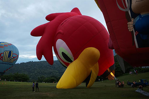 Festival de montgolfi&egrave;res &agrave; Taiwan