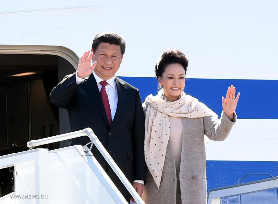 BELARUS-MINSK-XI JINPING-ALEXANDER LUKASHENKO-ARRIVAL (CN)