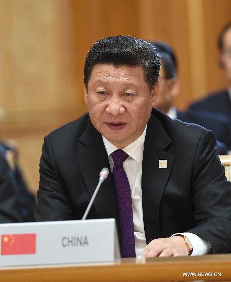 （时政）（2）习近平出席金砖国家领导人第七次会晤并发表重要讲话