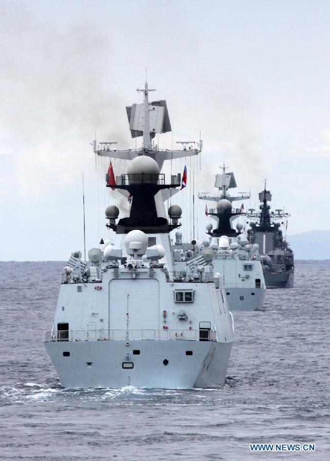 RUSSIA-VLADIVOSTOK-CHINA-NAVY-DRILL