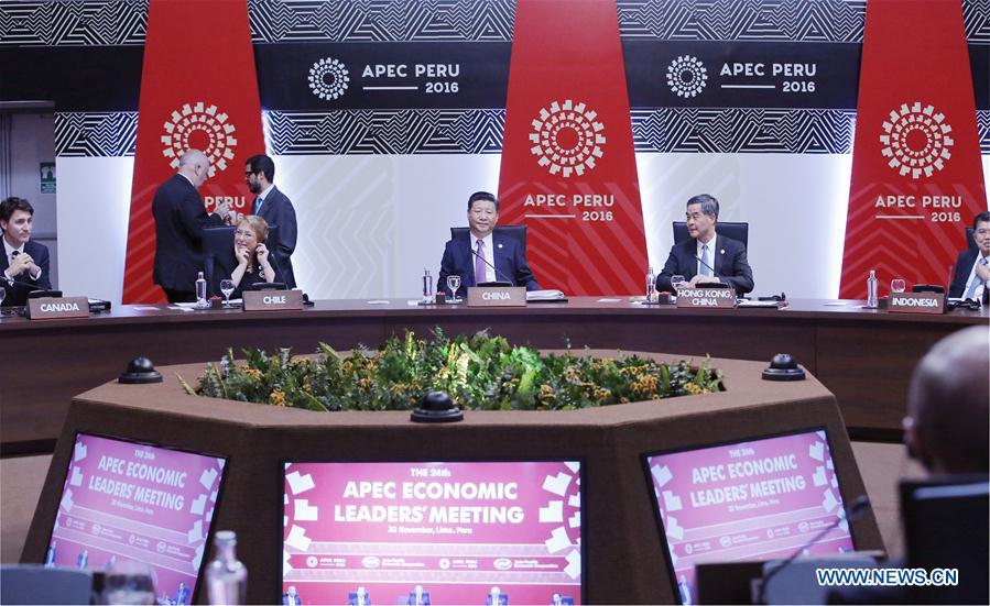 Pérou : Xi Jinping assiste à la réunion des dirigeants économiques de l'APEC à Lima 