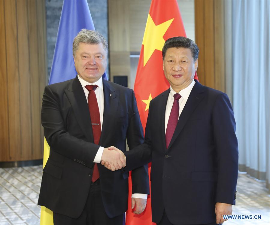 Suisse : rencontre entre le président chinois et son homologue ukrainien