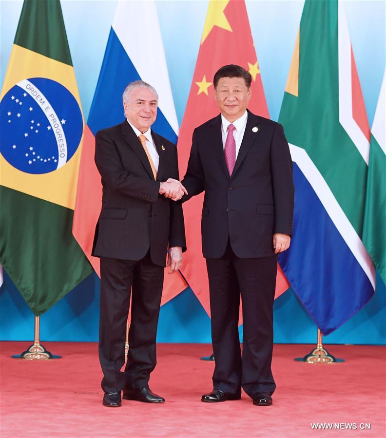 (BRICS) Le président chinois accueille les dirigeants des BRICS à Xiamen