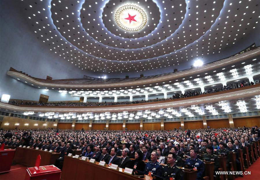 (Deux Sessions) Chine : 6e réunion plénière de la première session de la 13e APN