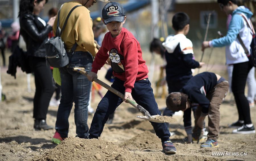 CHINA-YINCHUAN-QINGMING HOLIDAY-TREE PLANTING (CN)