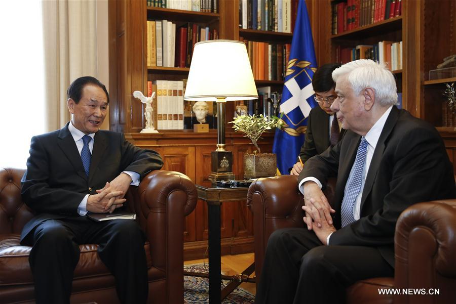 （国际）（1）希腊总统说“一带一路”高峰论坛具有全球性意义