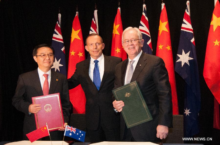 AUSTRALIA-CHINA-FREE TRADE AGREEMENT