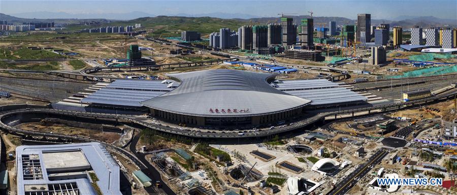La gare des trains à grande vitesse à Urumqi entrera en phase d'essais