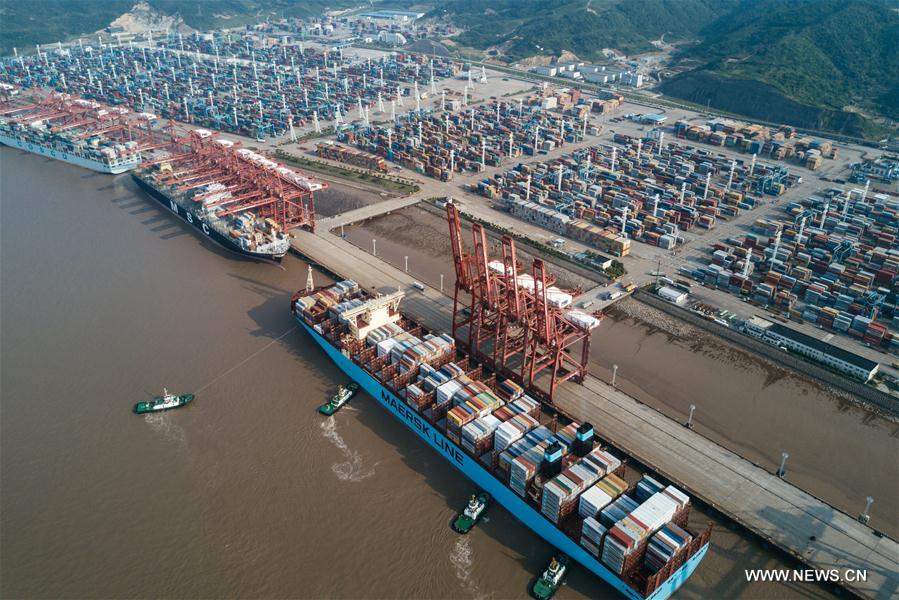 (FCR) Chine : port de Chuanshan à Ningbo