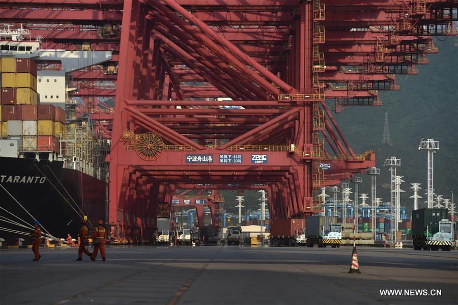 (FCR) Chine : port de Chuanshan à Ningbo