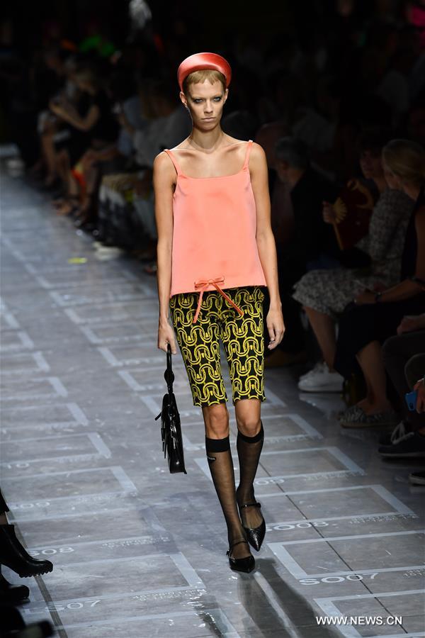 Semaine de la mode Printemps/Et&eacute; 2019 de Milan en Italie