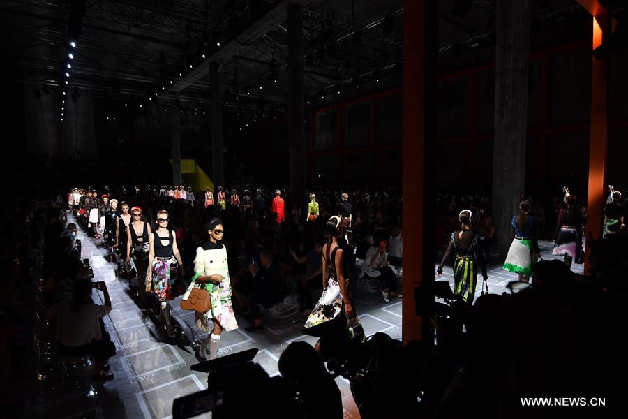 Semaine de la mode Printemps/Et&eacute; 2019 de Milan en Italie