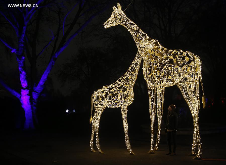 Londres : No&euml;l au zoo