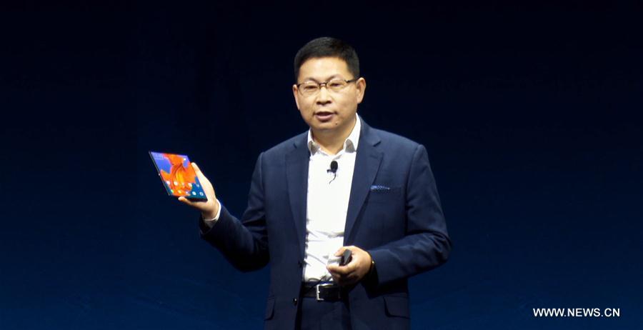 Espagne : Huawei pr&eacute;sente son smartphone pliable 5G &agrave; Barcelone