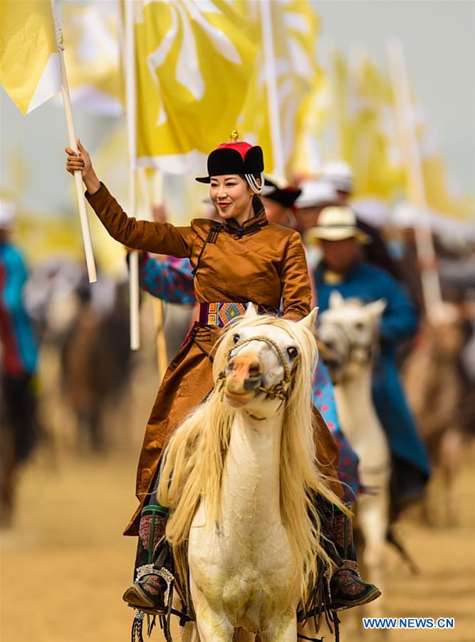 Chine : un événement sur la culture équine en Mongolie intérieure