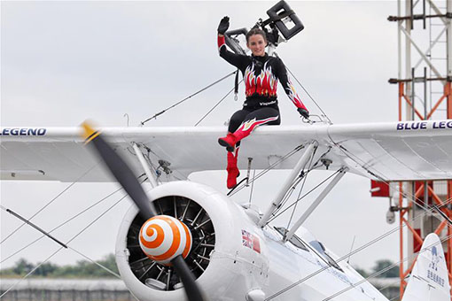 Chine : spectacle a&eacute;rien au Guizhou