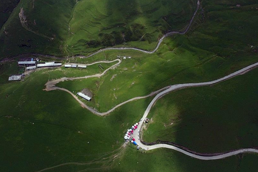 Chine : paysage de montagne dans le sud-ouest