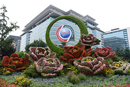 Des parterres &agrave; Beijing pour accueillir le Sommet de Beijing 2018 du FCSA