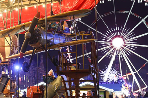 Belgique : march&eacute; de No&euml;l &agrave; Bruxelles