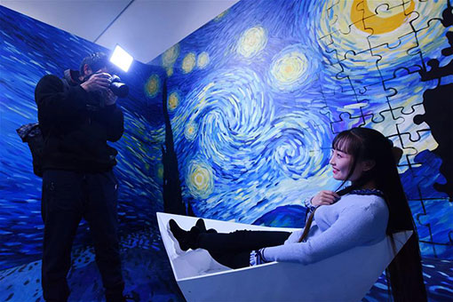 Chine: une exposition immersive sur Van Gogh &agrave; Hangzhou