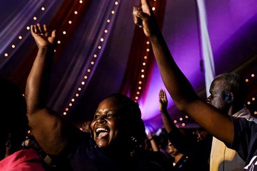 Kenya : c&eacute;l&eacute;brations du Nouvel An &agrave; Nairobi