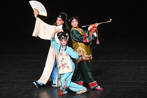 Un spectacle de l'op&eacute;ra de l'Anhui &agrave; Beijing